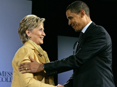 Hillary and Barack