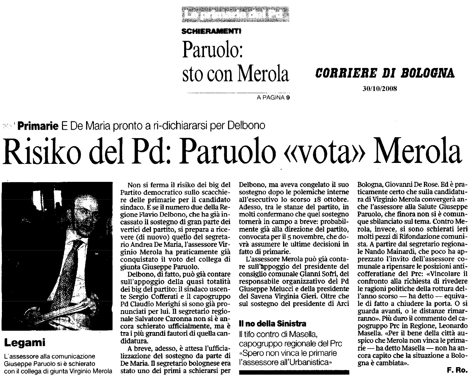 Io e le primarie del PD