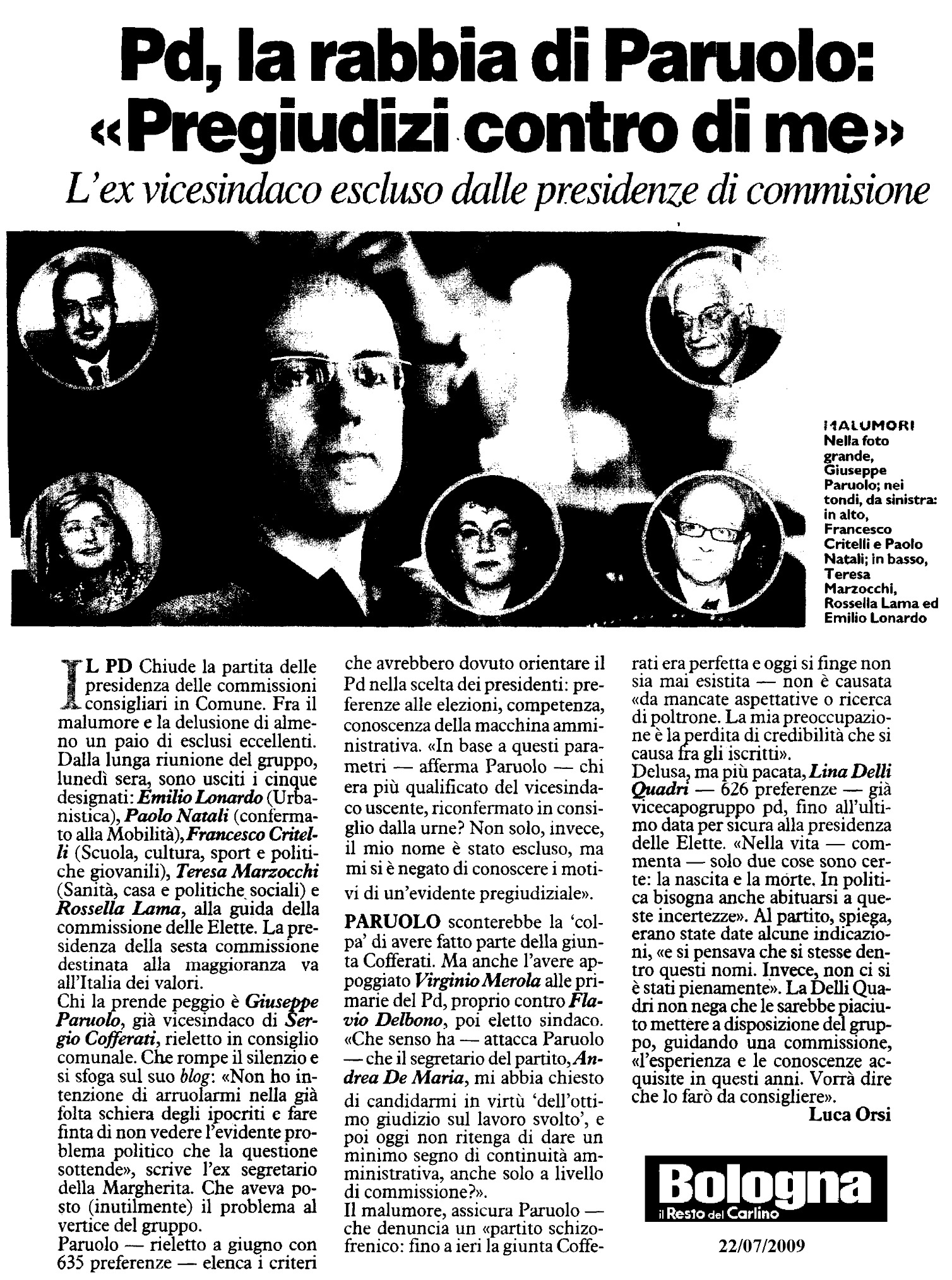 Pensieri, parole, opere e omissioni