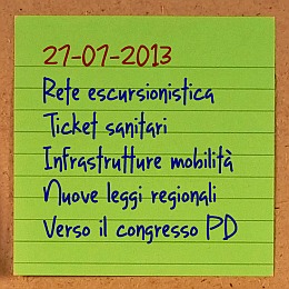 News del 27 luglio 2013