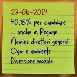 News del 23 giugno 2014