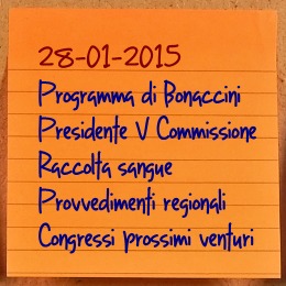 News del 28 gennaio 2015
