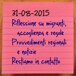 News del 31 agosto 2015