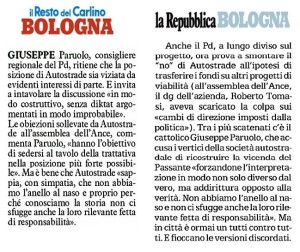 L’insistenza di Autostrade sul Passante è sbagliata