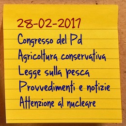 News del 28 febbraio 2017