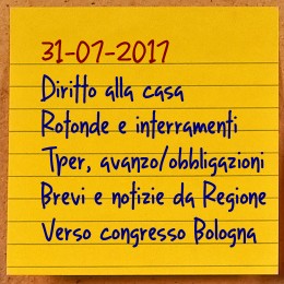 News del 31 luglio 2017