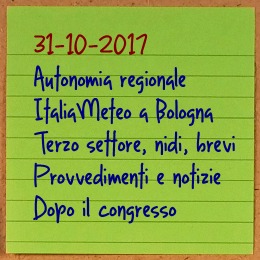 News del 31 ottobre 2017