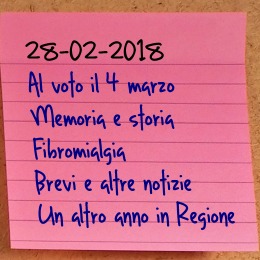 News del 28 febbraio 2018