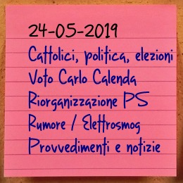 News del 24 maggio 2019