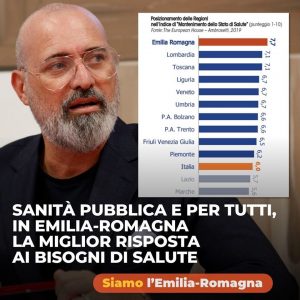 L’ottima performance della sanità emiliano-romagnola