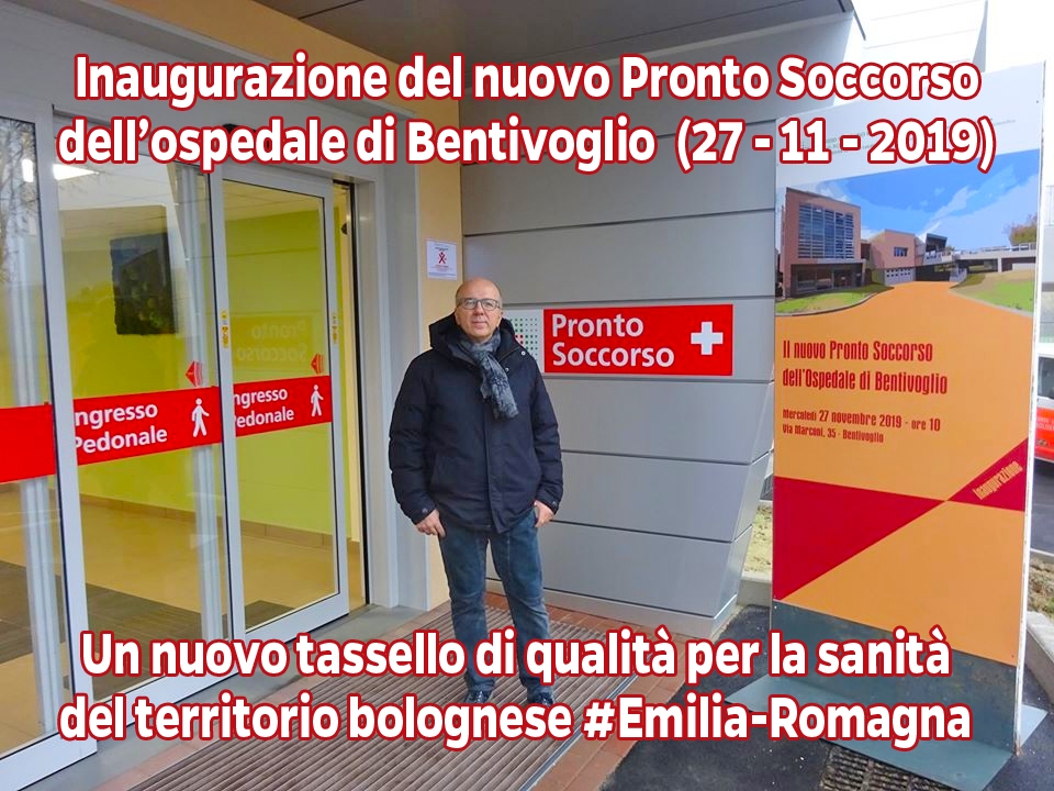 Il nuovo pronto soccorso a Bentivoglio