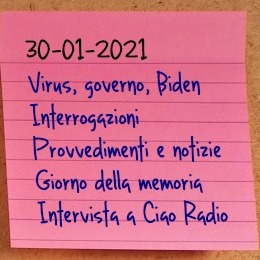 News del 30 gennaio 2021