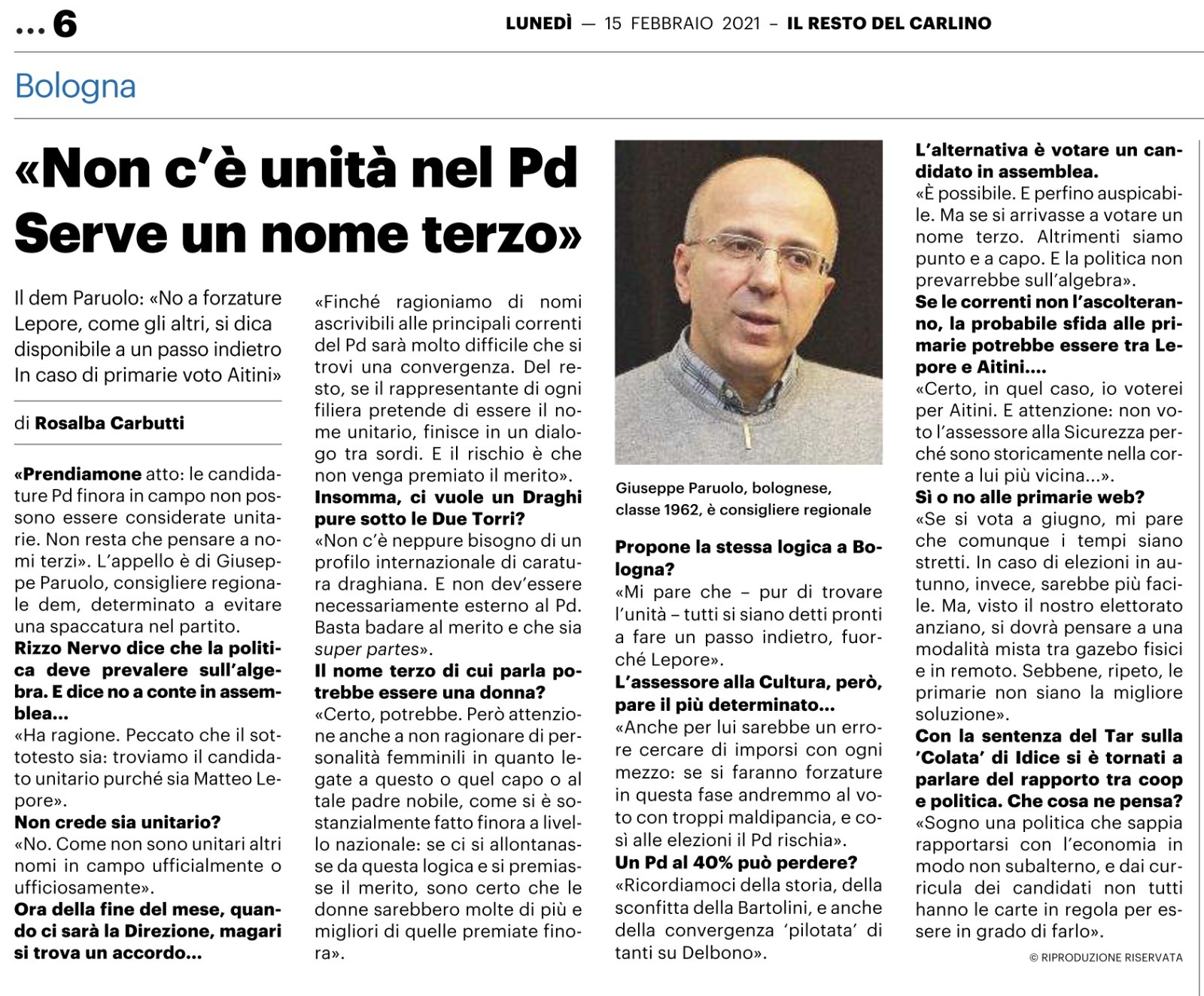 A proposito delle amministrative bolognesi