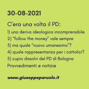 News del 30 agosto 2021