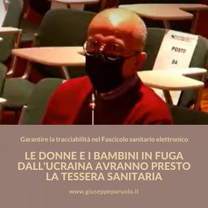 Tracciabilità sanitaria e FSE per i profughi dell’Ucraina