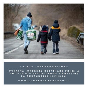 Ucraina: destinare fondi a chi sta accogliendo e snellire burocrazia
