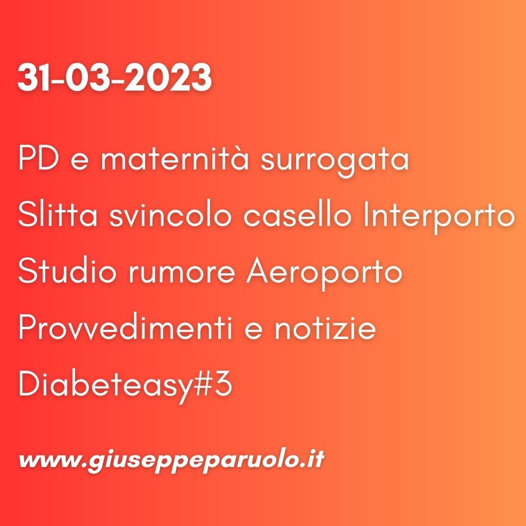 News del 31 marzo 2023