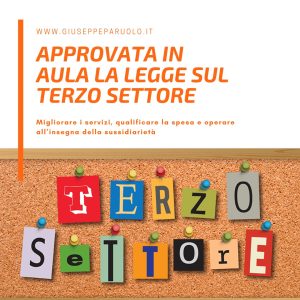 Approvata la legge sul Terzo settore