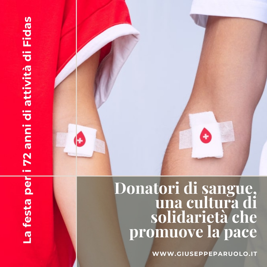 Donare sangue: una solidarietà che ci parla di pace