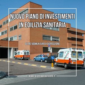 Approvati 500 milioni di investimenti per gli ospedali