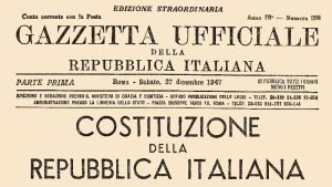Sulla genesi dell’articolo 1 della Costituzione