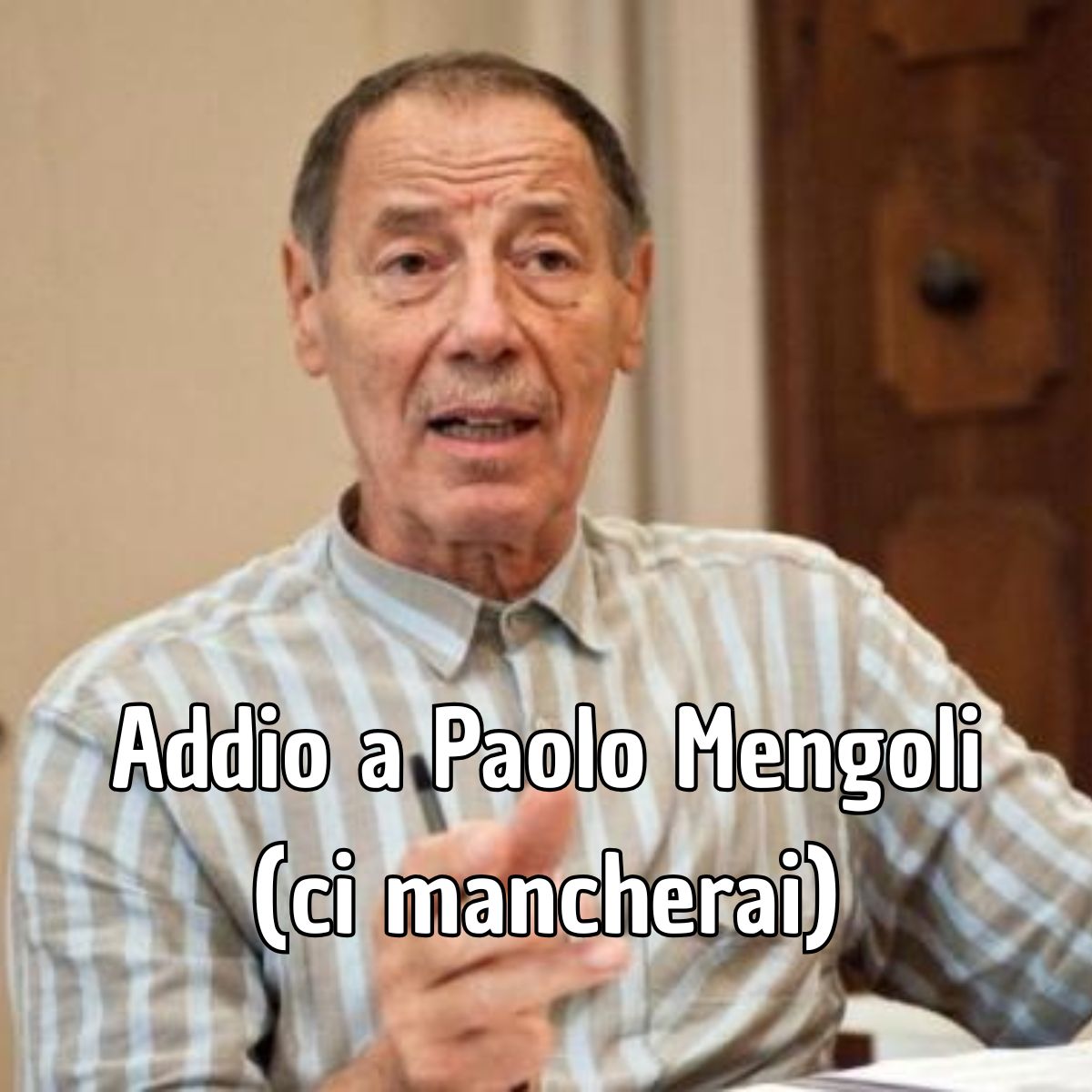 Addio, Paolo